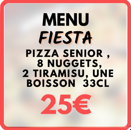 Menu Fiesta